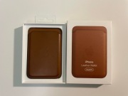 Apple MagSafe Wallet skórzany, złocisty brąz