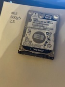 dysk twardy 500gb 2.5 sprawny #b3