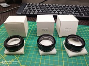 Zestaw soczewek barlowa x0,35 x0,5 x2 gwint 42mm do techreball itp.