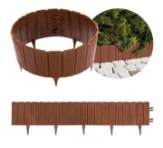 EKOBORD PALISADA BRĄZ - OGRODOWA, OBRZEŻE, PŁOTEK