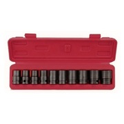 Zestaw nasadek udarowych 10 elementów 1/2" 11-24