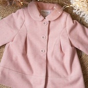 Płaszczyk flauszowy różowy roz. 86 Mayoral