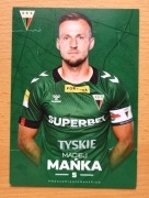 Oficjalna karta klubowa GKS Tychy 2022/23 Maciej Mańka