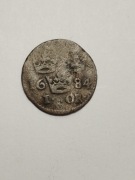 Sprzedam monetę Szwecja 1 ore 1684r. Karol XI - Srebro