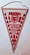 Proporczyki Proporce piłkarskie - ARSENAL 1971