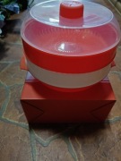 Wielopoziomowy parowar do mikrofali