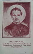 STARY OBRAZEK ŚWIĘTY JAN BOSKO