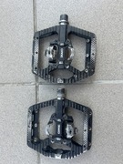 Pedały rowerowe platformowe dwufunkcyjne SPD