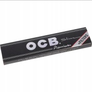 OCB PREMIUM BLACK Bibułki King Size Slim z filterkami 32szt. bletki OCB
