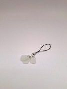 Sea glass morskie szkło breloczek biżuteria morska zawieszka