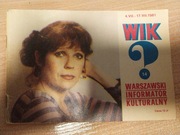 WIK Warszawski Informator Kulturalny 14 (1981)