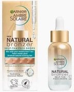 Garnier Ambre Solaire kropelki samoopalające z kwasem hialuronowym +gratis