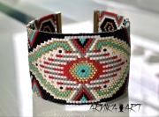 Kasbah - bransoletka z koralików Miyuki, rękodzieło, HandMade