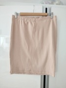 Spódnica beżowa prążek ML 