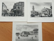 Karta druk artystyczny Stary Berlin 1955 r zestaw 