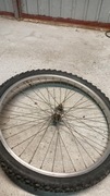 Koło 24 mtb przód z opona i dętką st.dobry+