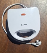 Sandwicz Opiekacz do kanapek RAVEN ES001X 750W 4 Trójkąty Biały