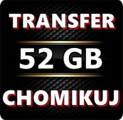 TRANSFER CHOMIKUJ 52 GB BEZTERMINOWO