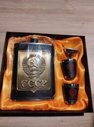 PIERSIÓWKA STALOWA NIERDZEWNA BUTELKA DO ALKOHOLU  230ml