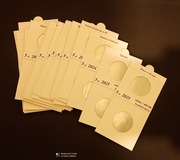 Holdery z opisami na monety okolicznościowe 5 zł Odkryj Polskę 