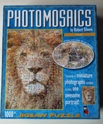 Puzzle BV Leisure 1000 Photomosaics Lion, Robert Silvers