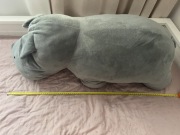 Wielki pluszak hipopotam ok85cm