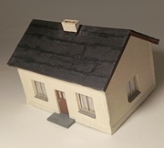 Gotowy model domu w wielkości H0 1:87