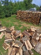 Drzewo kominkowe opałowe dąb dębowe 