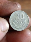 Sprzedam monetę 20 groszy 1965 rok
