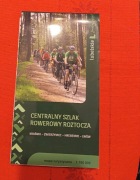 Centralny Szlak Rowerowy Roztocza mapa laminowana 