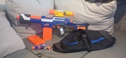 Nerf Alpha Trooper CS-12 z kolbą lunetą +pistolet +2magazynki