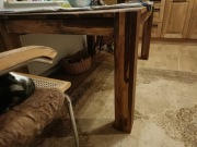 Stół palisander dobrze utrzymany industrialny