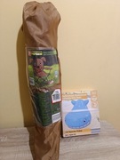 Krzesełko dziecięce piknikowe kempingowe+ fotel dmuchany 