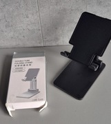 Podstawka Stojak Na Telefon Tablet Uchwyt Składany czarny