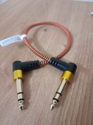 Kabel Audio duży jack 6,3 mm Męski na Męski TRS Stereo 0,3m