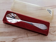 NOWA ŁYŻECZKA DO CUKRU HEFRA MONOGRAM SREBRO 925 KSIĘSTWO WARSZAWSKIE 