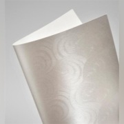 perłowy papier wizytówkowy pawie pióra A4/230g/20a