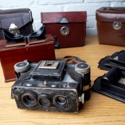 Aparat Rollei Rolleidoscop + Heidoplast Planox + Rollex gratis, unikat