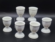 Rosenthal Maria kieliszki do jajek 6 szt na nóżce wyższe Selb 1932