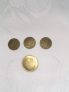 Stare  żetony pocztowe -4 szt