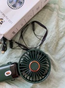 Wiatrak ręczny USB-C mini składany bezprzewodowy