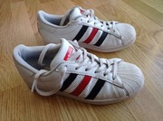 Buty Adidas Superstar,damskie,białe ,39 1/3,sneakersy,stan bdb