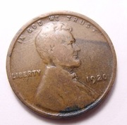 USA 1 cent 1920 r