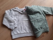 2x bluzy sinsay 6-9m Nowe z metką!