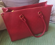 Torebka Wittchen bordowa 