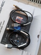 Przedłużacze kabla USB do radia samochodowego, komputera itp, 2 sztuki