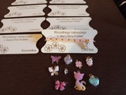 Bransoletka z dedykowaną tabliczką na dzień kobiet 