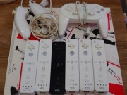 Zestaw niesprawnych padów do Nintendo Wii