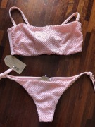 Bikini Calzedonia 80B/75C/70D it3, dół 36 S Ballerina Pink 