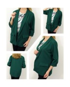 Lekka marynarka damska narzutka elegancka 48 Bodyflirt.